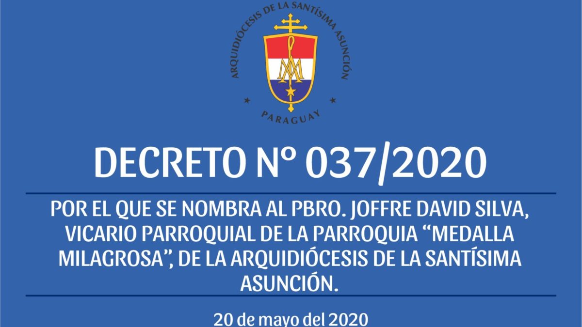 Decreto N° 037/2020