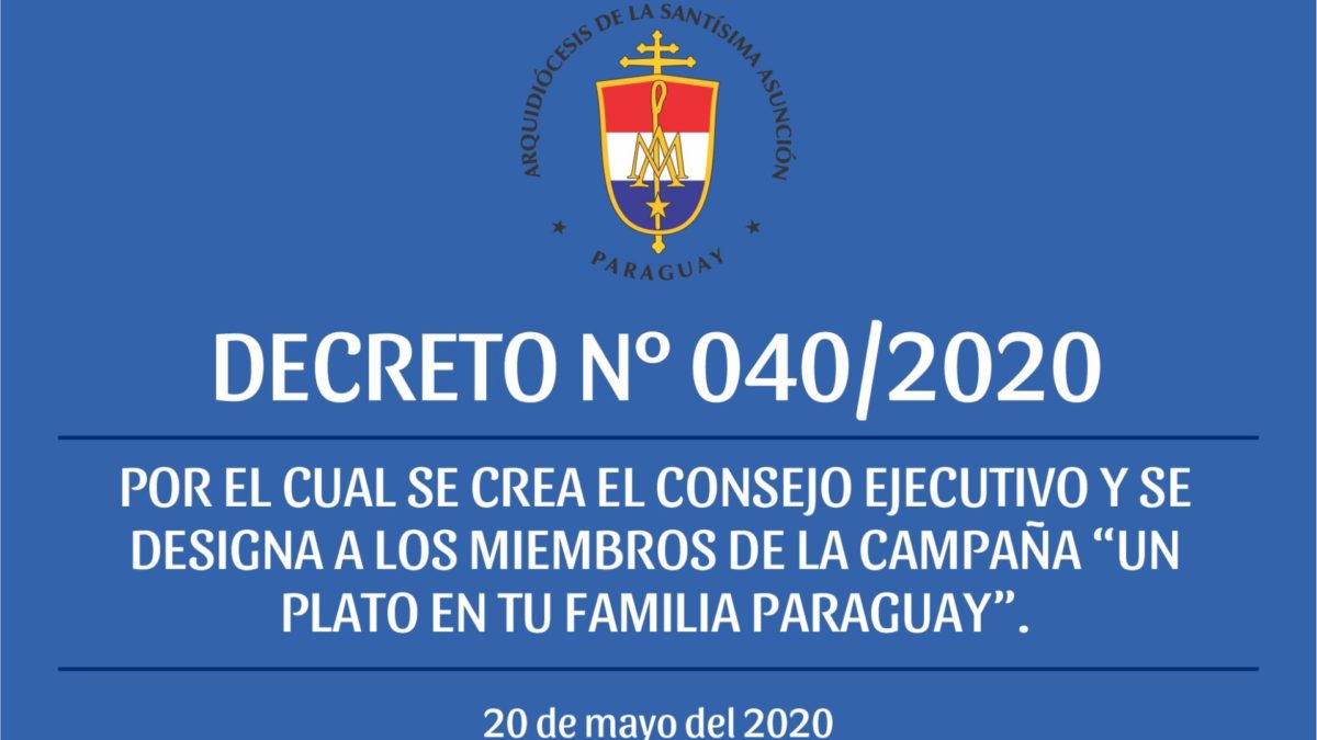 Decreto N° 040/2020