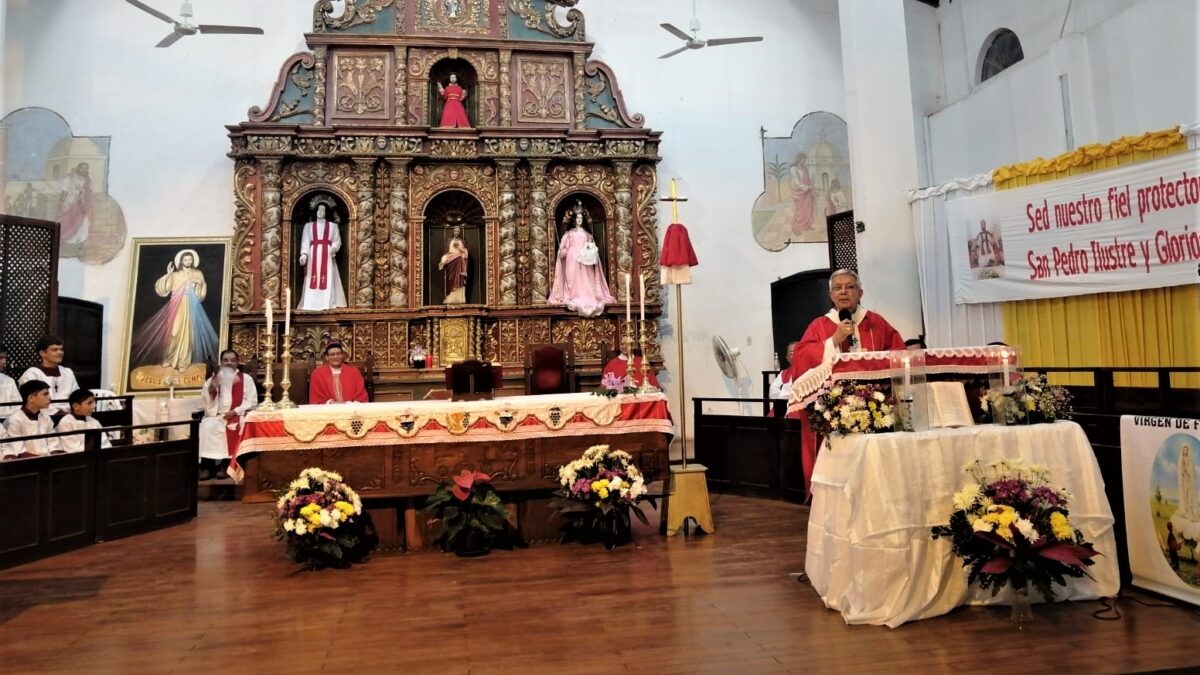 Mensaje: Vigilia de la fiesta Patronal de San Pedro Apóstol, San Pedro del Ykuamandyju